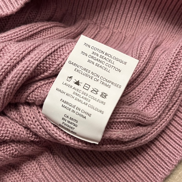 NWT - Frank & Oak Women’s Crewneck Ribbed Knit Sweater - Size M - Picture 8 of 8